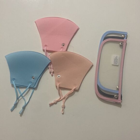 Face Mask Lot 6 Pc 3 Mask - Picture 1 of 6